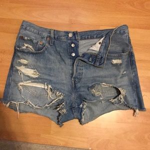Jean shorts